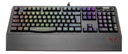 Teclado Gamer Riotoro Mecanico Rgb Cherry Apoya Muñecas GHOSTWRITER