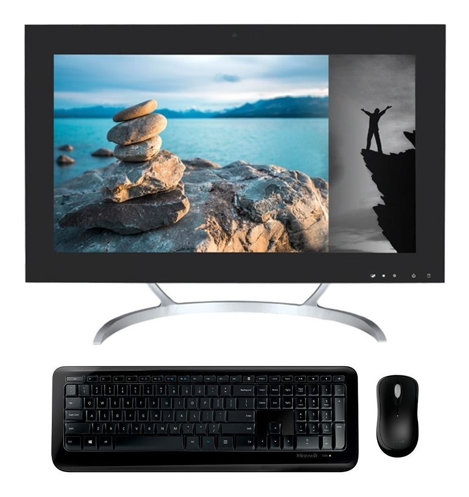 All In One Pc Intel PC BOX Celeron 8gb 480gb Ssd Win10 Wifi