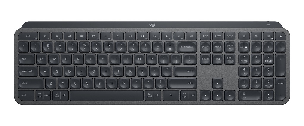 Teclado Logitech Wireless MX Keys Negro 920-009296