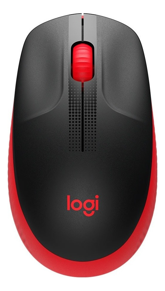 Mouse Logitech Inalambrico M190 Full Size Red 910-005904