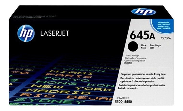 Toner Hp 645A Negro C9730A Original