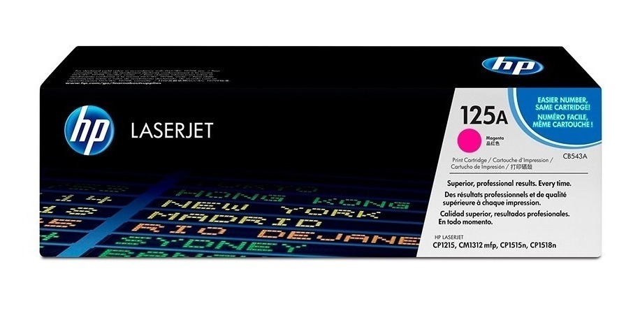 Toner Hp 125A Magenta CB543A Original