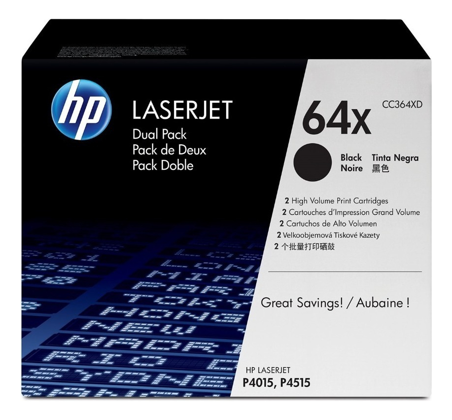 Toner Hp 64XD Dual Pack CC364XD Original