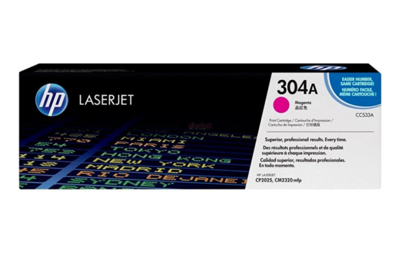 Toner Hp 304A Magenta CC533A Original
