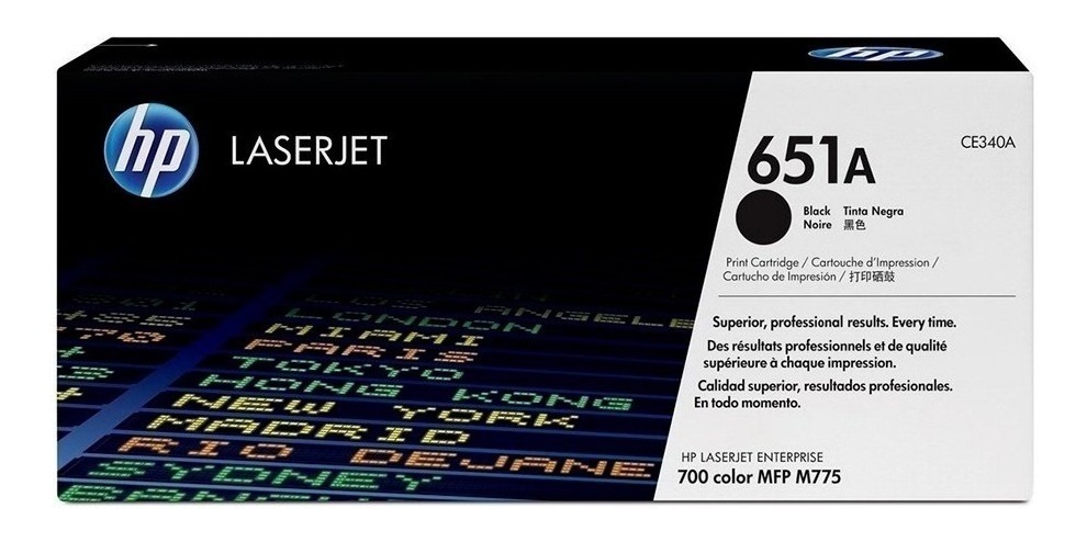 Toner Hp 651A Negro CE340A Original