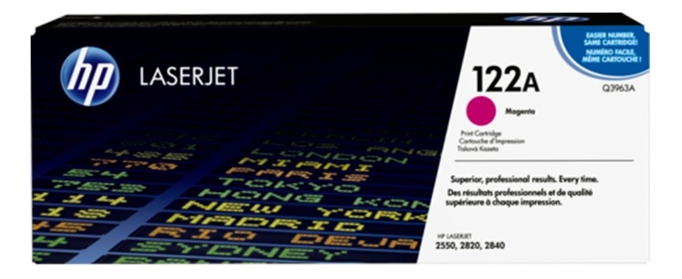 Toner Hp 122A Magenta Q3963A Original
