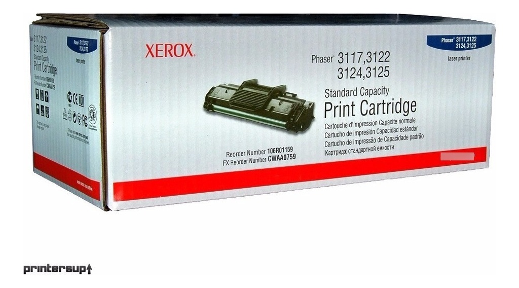 Toner Xerox 106R01159 Negro Original