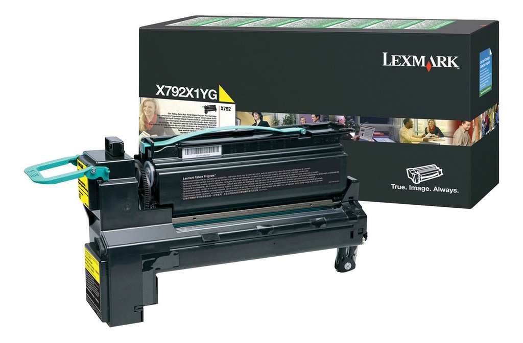 Toner Lexmark X792 Amarillo X792X1YG Original