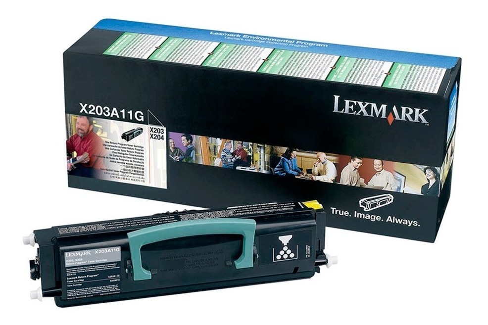 Toner Lexmark X203 X204 Negro X203a11g Original