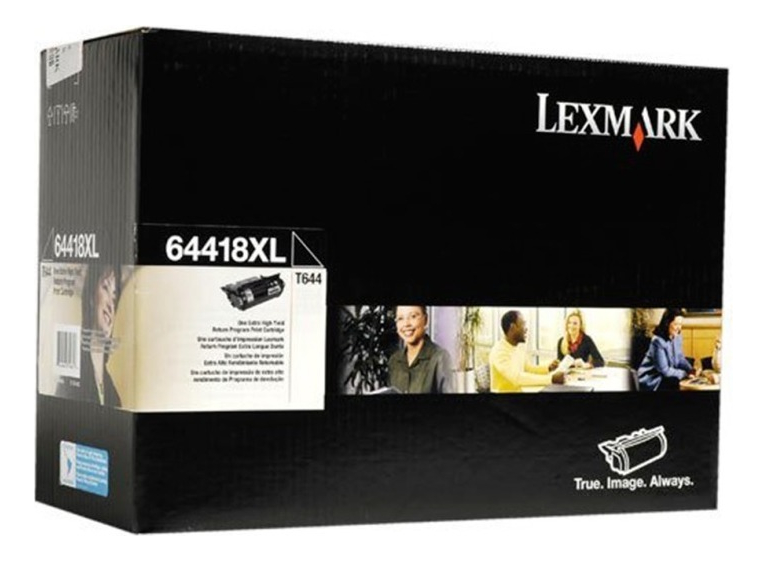 Toner Lexmark T644 Negro 64418XL Original
