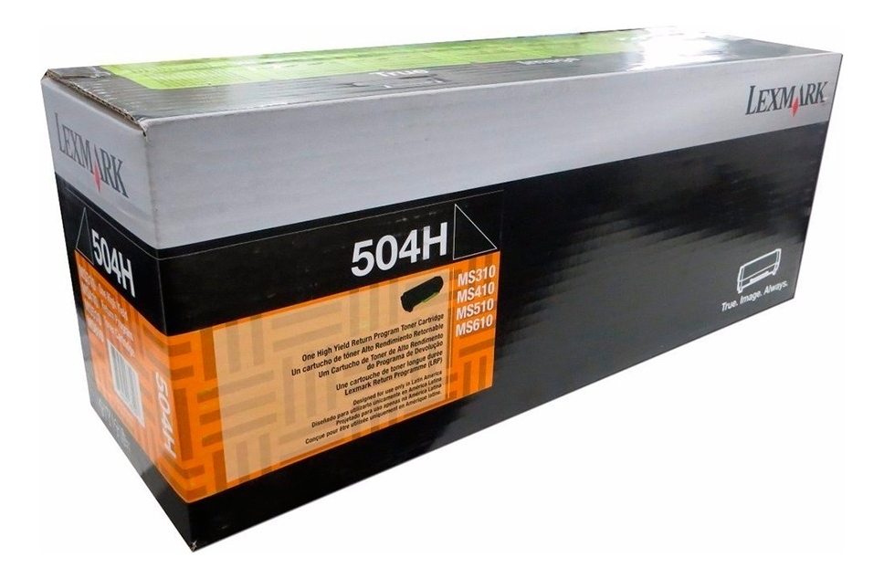 Toner Lexmark 504x Negro 50f4x00 Original