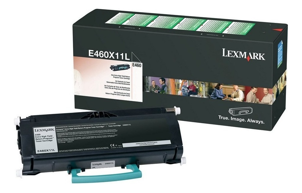 Toner Lexmark E460 Negro E460X11L Original