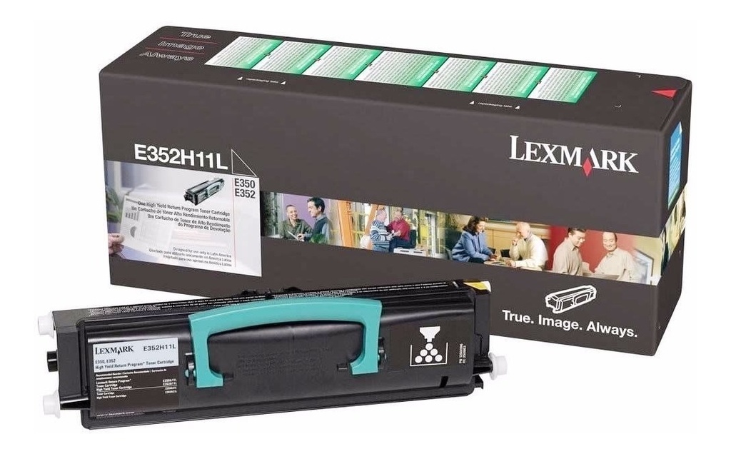 Toner Lexmark E350d E352dn Negro E352H11L  Original