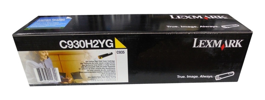 Toner Lexmark c930 c935 Amarillo C930H2YG Original