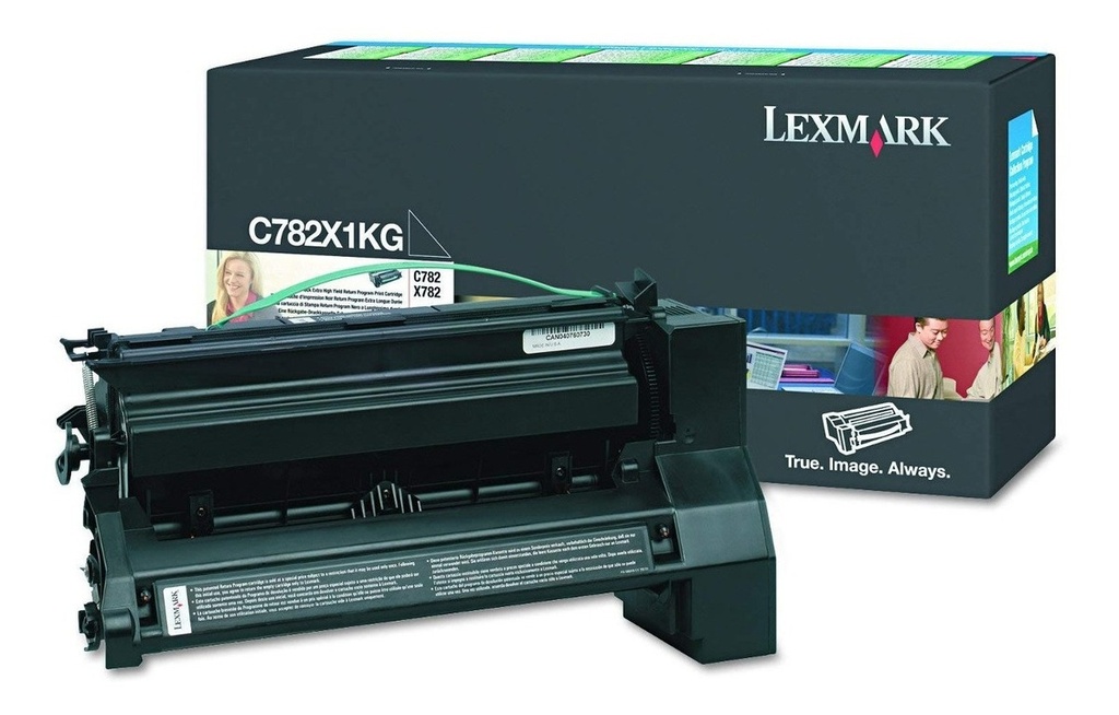 Toner Lexmark C782X1KG Negro Original