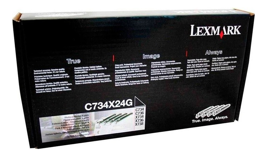 Fotoconductor Lexmark C734x24g X 4u Original