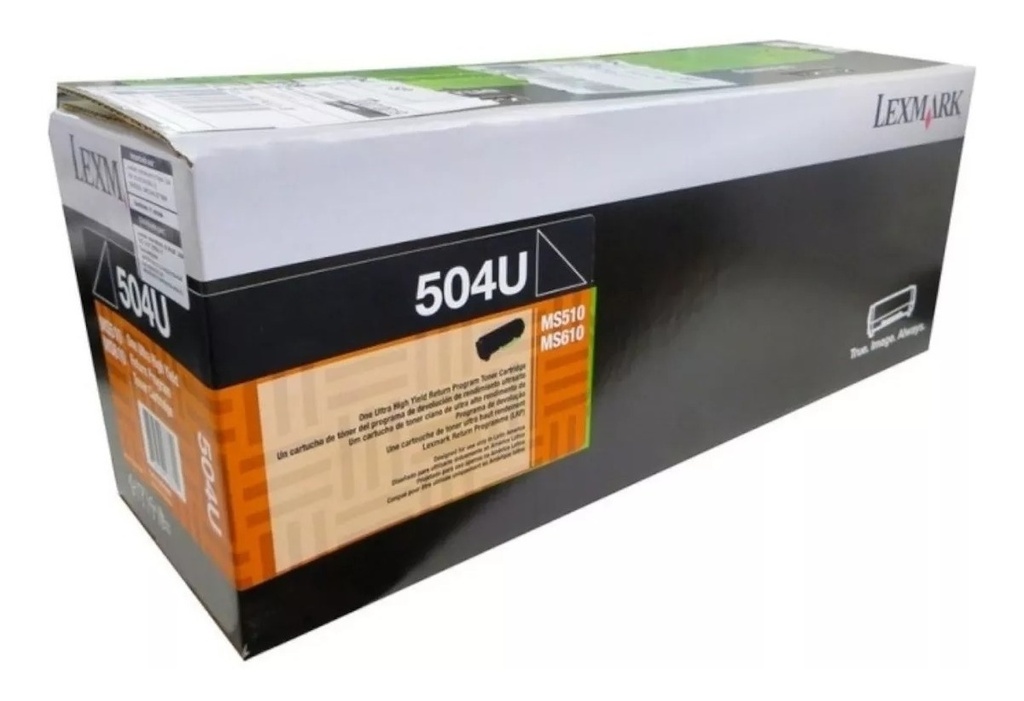 Toner Lexmark 504u Negro 50F4U00 Original