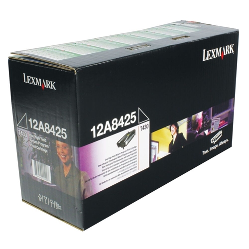 Toner Lexmark t430 Negro 12A8425 Original