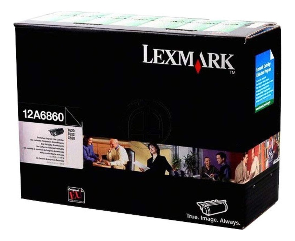 Toner Lexmark T620 T622 X622 Negro Original