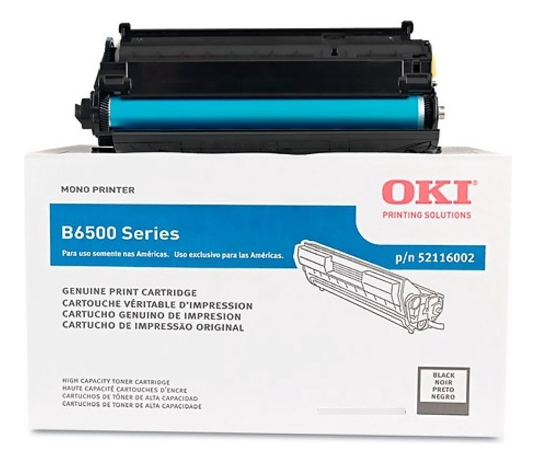 Toner Oki B6500 Negro 52116002