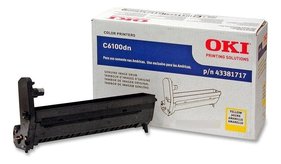 Unidad Imagen Oki 43381717 Amarillo
