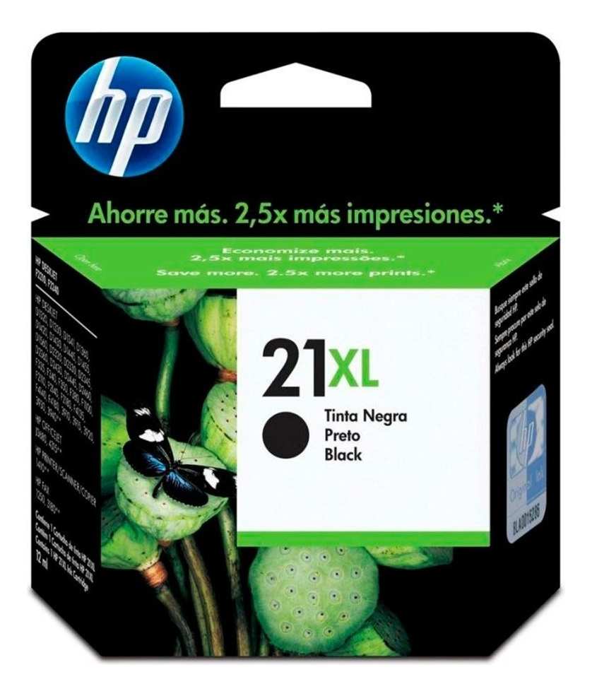 Cartucho Original Hp 21xl Negro C9351cl