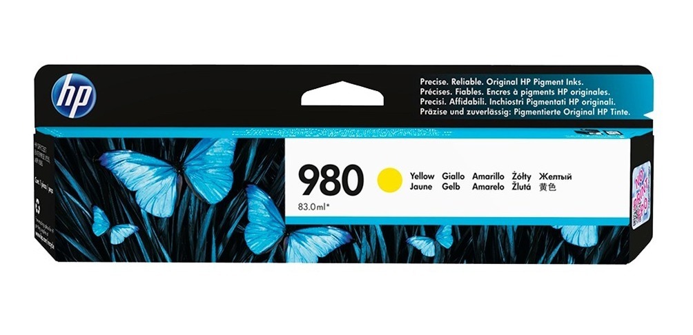 Cartucho Hp 980 Amarillo D8J09A