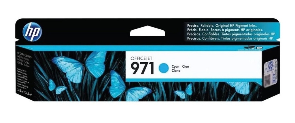 Cartucho Hp 971 Cian CN622AM