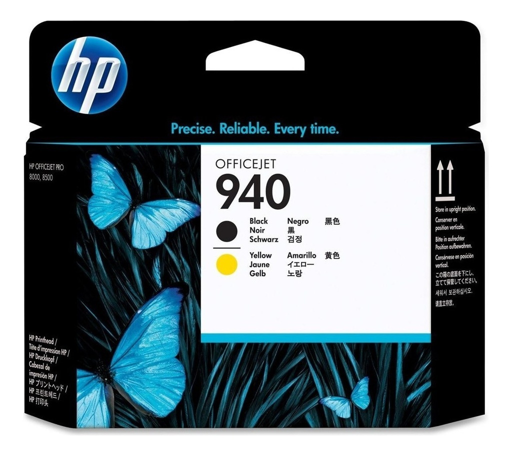 Cabezal Hp 940 Negro/Amarillo C4900A