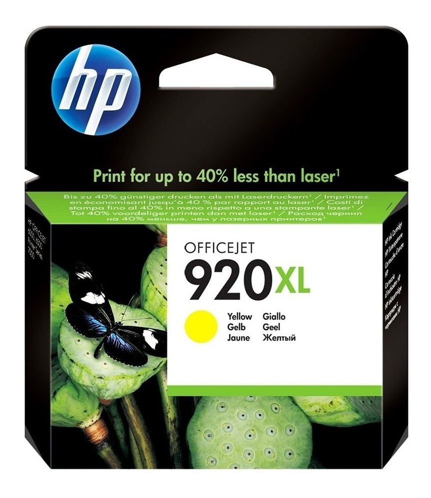 Cartucho Hp 920XL Amarillo CD974AL