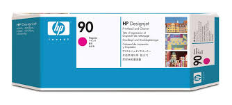 Cabezal y Limpiador Hp 90 Magenta C5056A