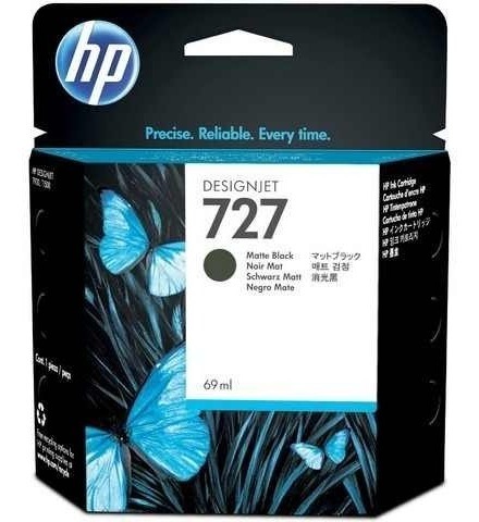 Cartucho Hp 727 69ml Negro Mate C1Q11A