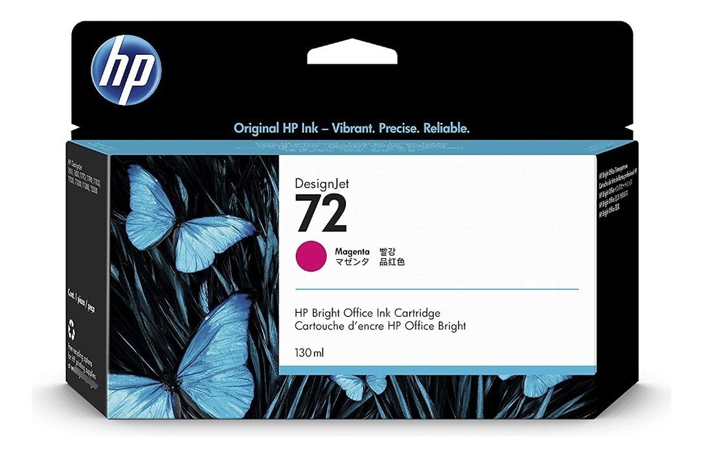 Cartucho Hp 72 Magenta 130ml C9372A