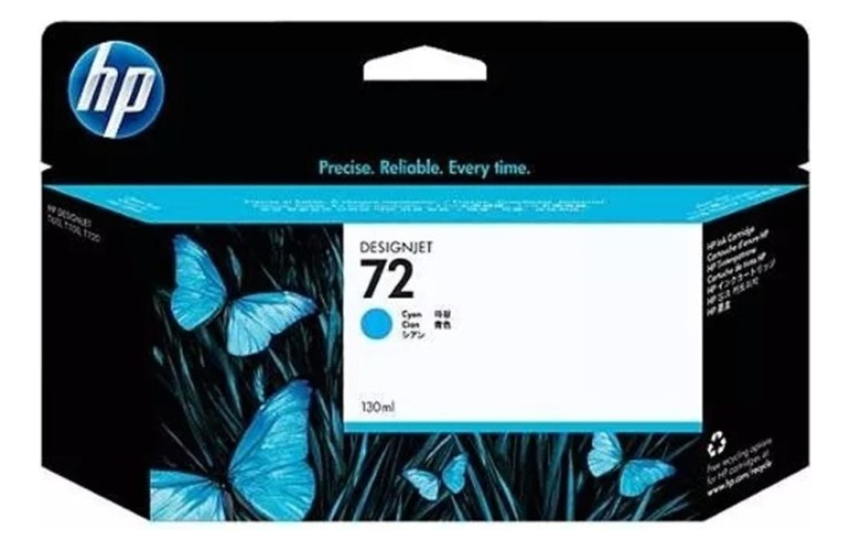 Cartucho Hp 72 Cian 130ml C9731A