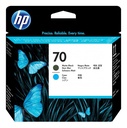 Cabezal Hp 70 Negro / Cian C9404A