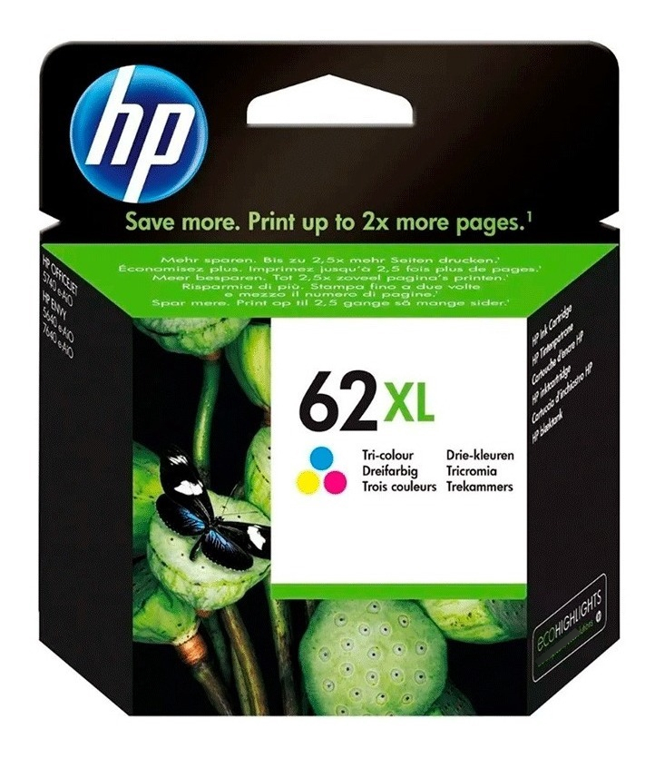 Cartucho Hp 62XL Color C2P07AL
