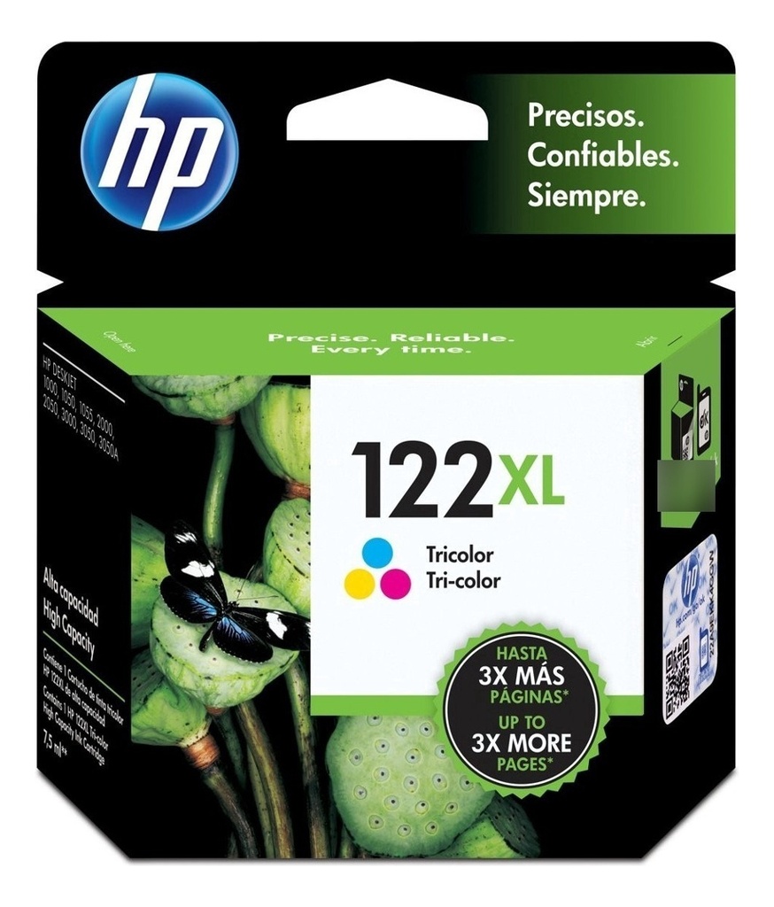 Cartucho Hp 122XL Tricolor CH564HL