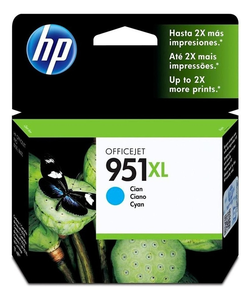 Cartucho Hp 951XL Cian CN046AL