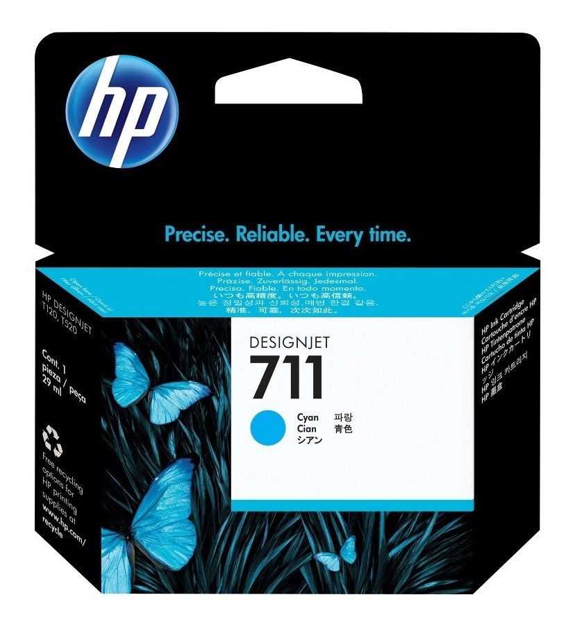 Cartucho Hp 711 Cian CZ130A