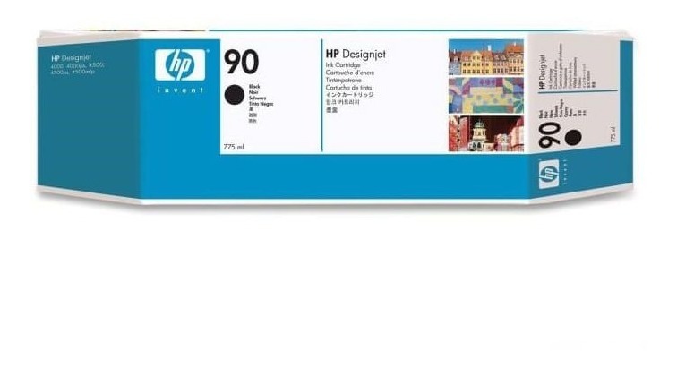 Cartucho Hp 90 Negro 775ml Original