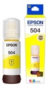 Tinta Epson 504 Amarillo T504 Original