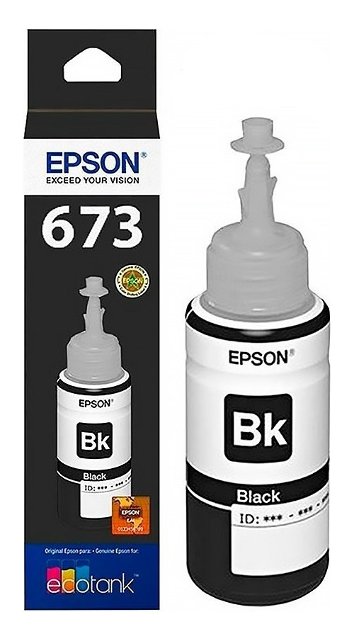 Tinta Epson 673 Negro Original T673120