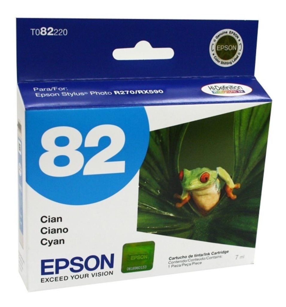 Cartucho Epson 82N Cian Original