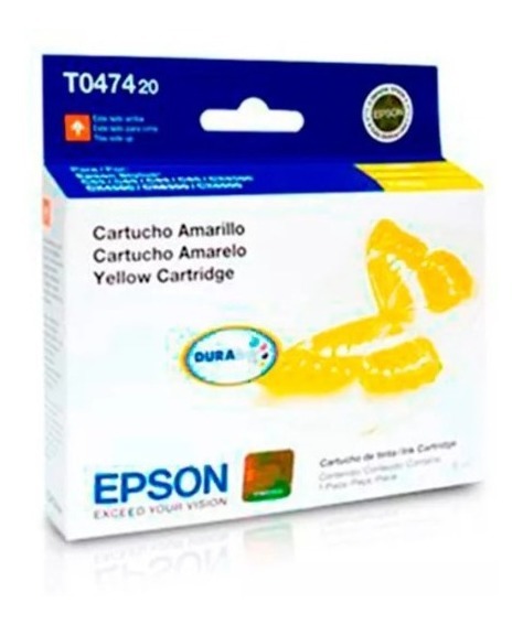 Cartucho Epson T0474 Amarillo Original