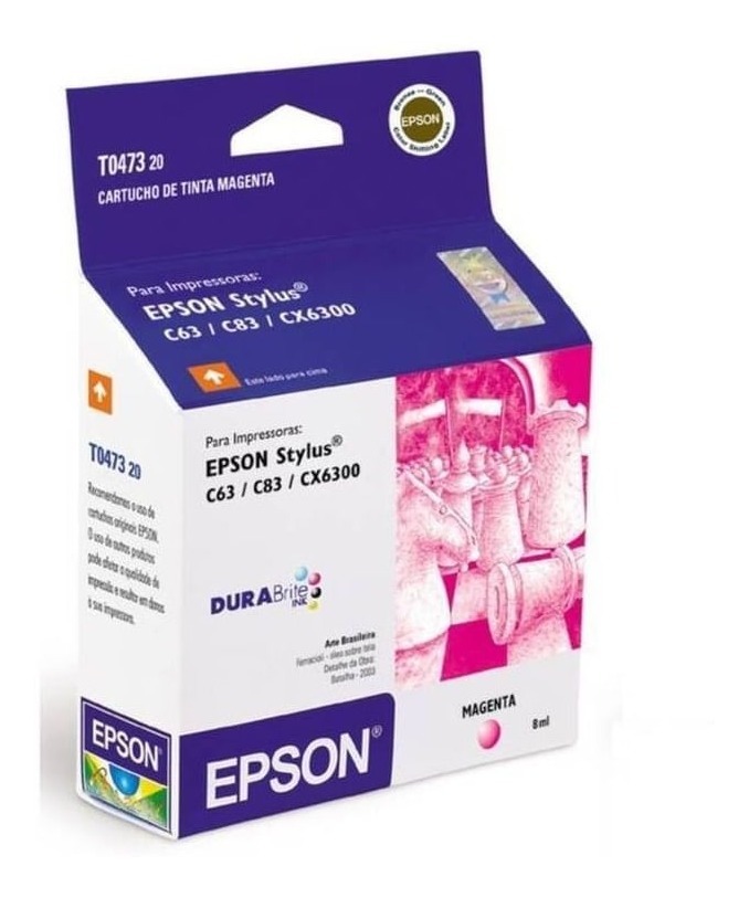 Cartucho Epson T0473 Magenta Original