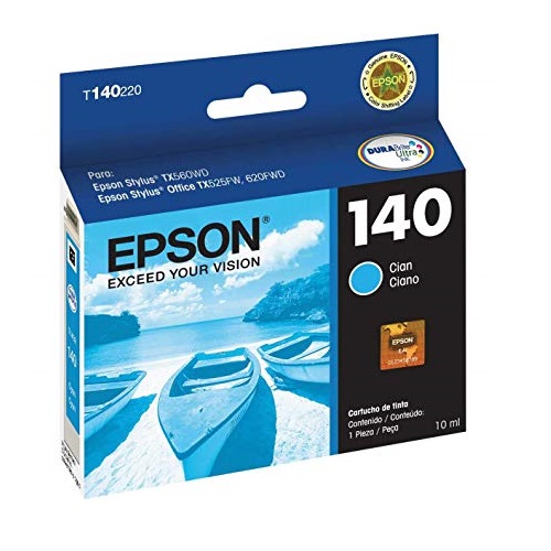 Cartucho Epson 140 Cian Original