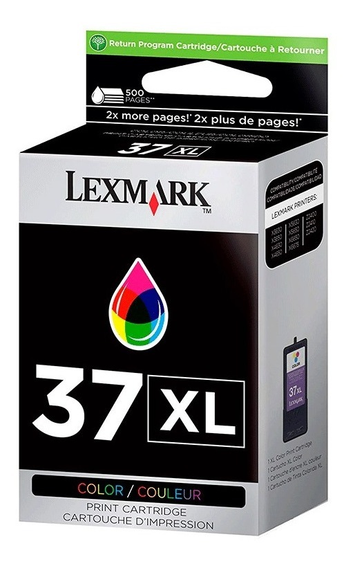 Cartucho Lexmark 37XL Color Original