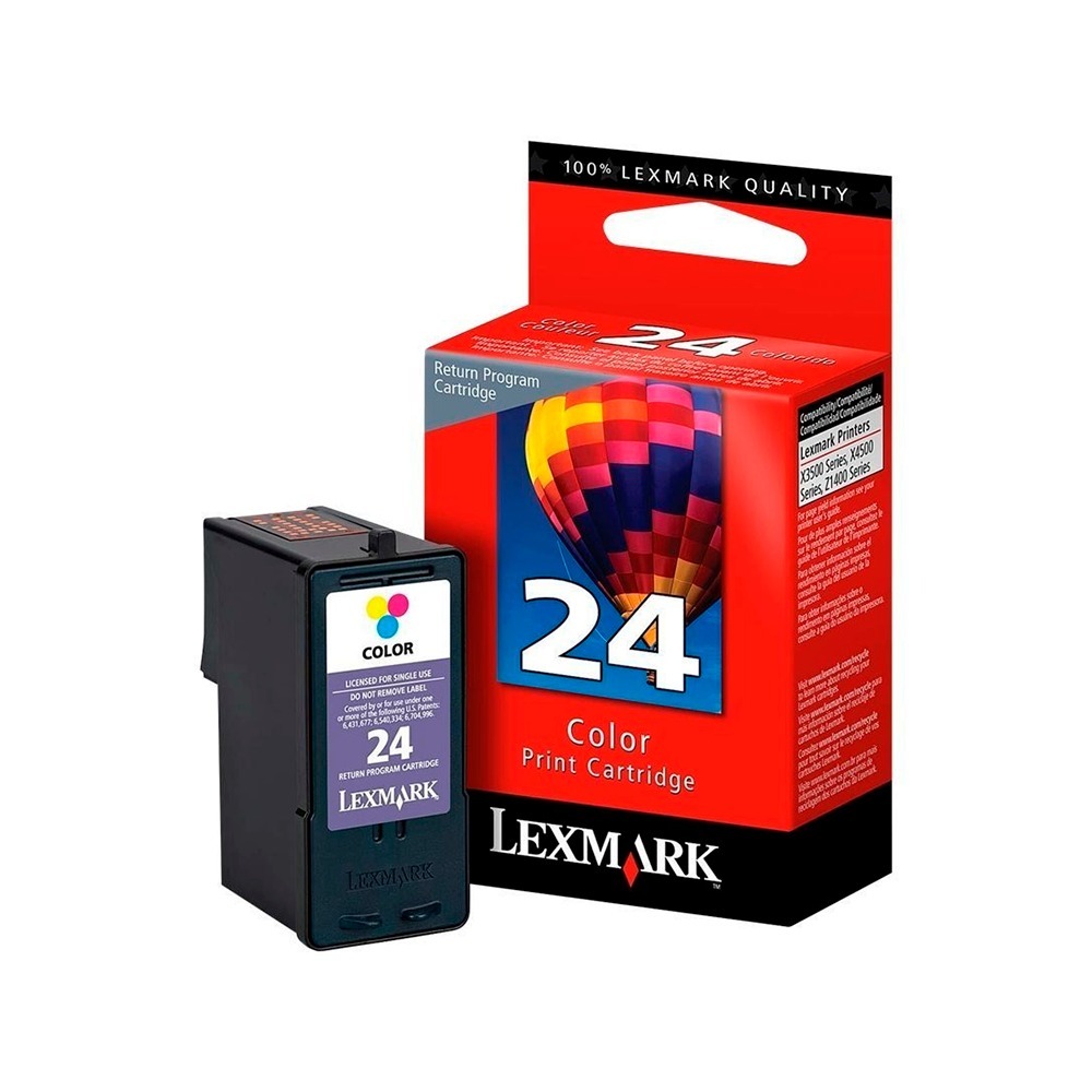 Cartucho Lexmark 24 Color Original