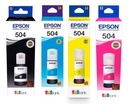Combo Epson 504 Original T504 x 4 unidades