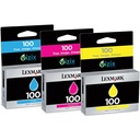 Combo Lexmark 100 Original Colores